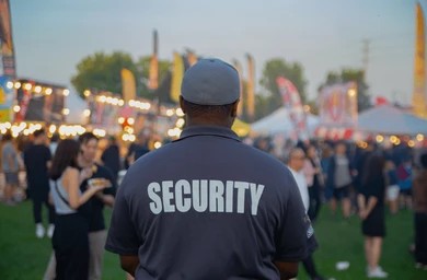 security-guard-controlling-traffic-parking-260nw-2356133921